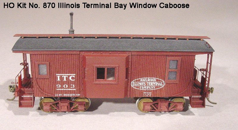 Caboose Model Kit Raw Wood 9x3x4in Crafts 